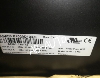 8LSA86.E1020D104-0 New Servo Motor