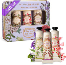 Cofanetto Regalo Donna - Trio Di Crema Mani Idratante Verbena, Rosa E Lavanda -