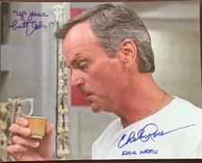 CHELCIE ROSS SIGNED "EDDIE HARRIS" MAJOR LEAGUE 8X10 "UP YOUR BUTT JOBU!"