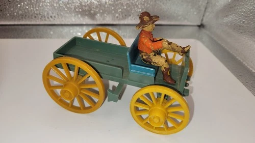 MARX LAZY/HAPPI/BAR M RANCH--TIN LITHO--(16) PIECES--VINTAGE 1950'S--L@@K!!!