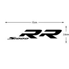 black For BMW S1000RR RR drawing body Faring Sticker Decal Reflective stickers