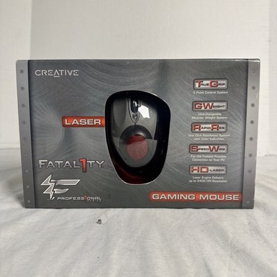 Creative Fatal1ty Profess1onal Series Gaming Mouse Wired Computer NEW IN BOX