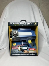Star Patrol Mega Bright Rechargeable Spotlight Tactical Emergency Lights BRIGHT!