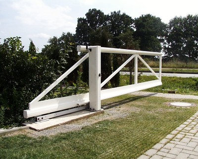 Schiebetor Freitragend Aluminium Durchfahrt 3m Ebay