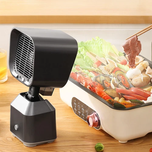 Portable Desktop Range Hood Exhaust Fan For Kitchen Mini Suction Cooker Hood - Picture 1 of 22