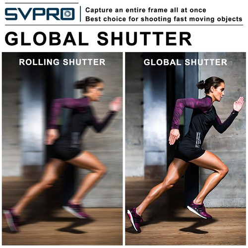 SVPRO 1200P 60fps Global Shutter USB Kamera mit Dual M12 Objektiv 3D Stereo Wide... - Bild 2 von 8