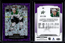 2022-23 O-Pee-Chee Platinum Violet Pixels #88 Jason Robertson /299