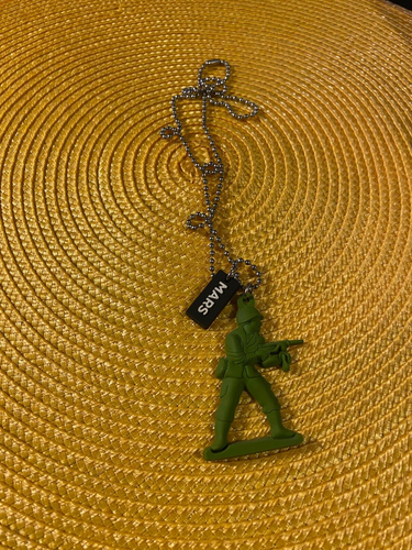 30 Seconds to Mars Rubber Army Man Necklace