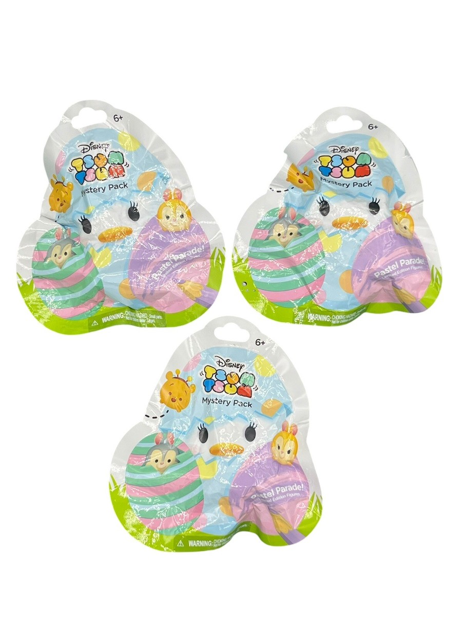 Disney Tsum Tsum Pastel Parade Limited Figure LOT OF Mystery Packs/BLIND  BAGS