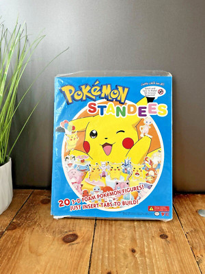 RARE SEALED 1999 POKEMON STANDEES 20 3D FOAM FIGURES PIKACHU CHARIZARD VENASAUR