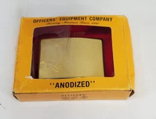 OFFICER'S EQUIPMENT COMPANY U.S.M.C. Belt Buckle-Anodized Brass