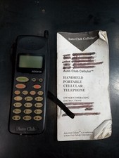 Vintage AAA AUTO CLUB Brick Portable Car Cell Phone - Untested