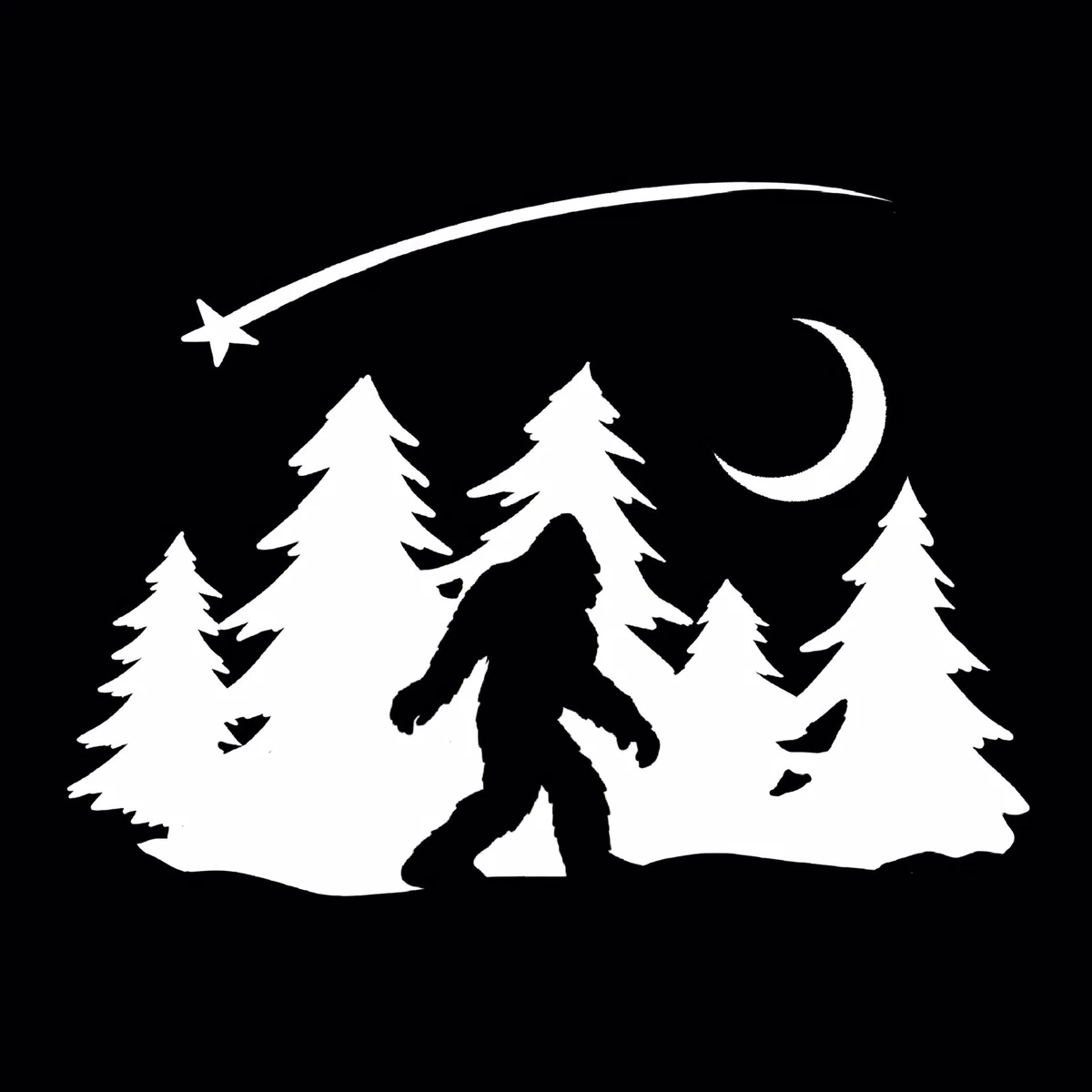 Bigfoot decal cheap