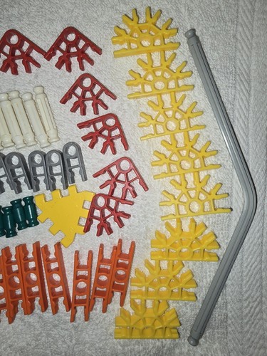 Zaks Snap Together Plastic Construction For Children 90 Pieces-Vintage - Picture 6 of 9