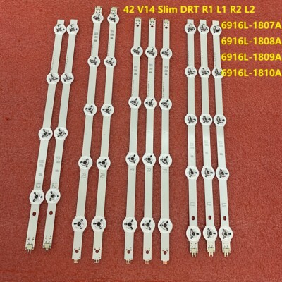 LED Strip(10)For Panasonic TX-42AS650 TX-42AS740 TX-42AS640 42AS750 TX-42AS740B