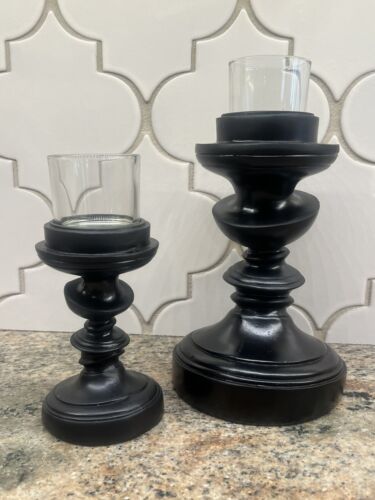 gold canyon Crooked candlesticks Halloween Set Of 2 - Picture 1 of 17