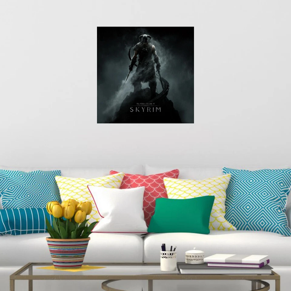 Póster de The Elder Scroll arte de pared decoración del hogar impresiones fotográficas 16, 20, 24" Foto 2 de 4