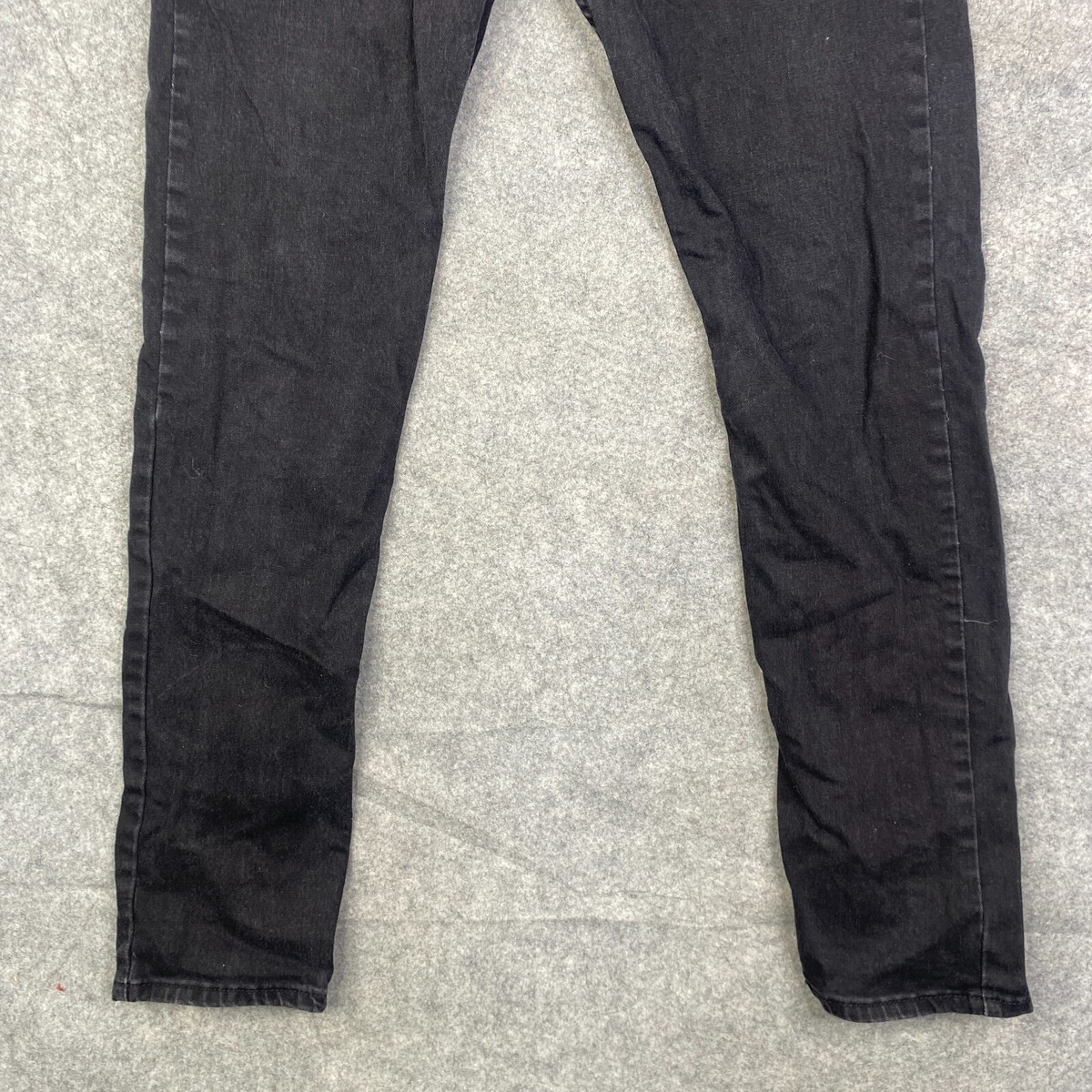 Levis 502 Black Denim Stretch Jeans34×32 Levis 502 Jeans Men 32x34 Black Pants Dark Wash Faded Denim