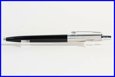 Um 1980er Parker JOTTER Kugelschreiber Schwarz und Stahl / England - Bild 1 von 2
