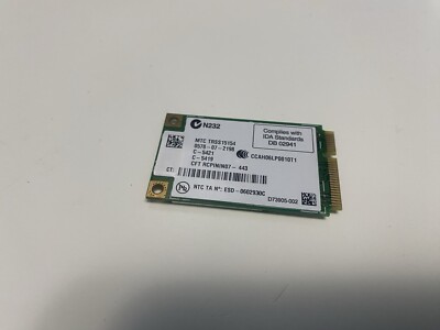 Alienware Corp Area 51 M15X Networking Card