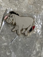 DISNEY EEYORE PIN BADGE BROOCH EEYORE YESTERYEAR OLDER STRAIGHT BACK HTF