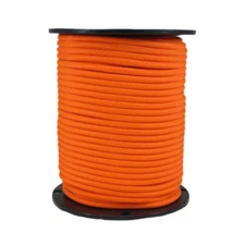 5/16″ 250 ft Bungee Shock Cord Neon Orange Marine Grade Heavy Duty Shock Rope