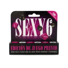 Creative Conceptions Sexy 6 Foreplay Edition Spanish Dice Game, New
