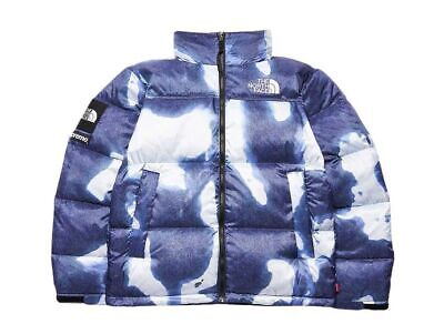 Supreme The North Face Bleached Denim Print Nuptse Jacket Supreme The North Face Bleached Denim Print Nuptse Jacket