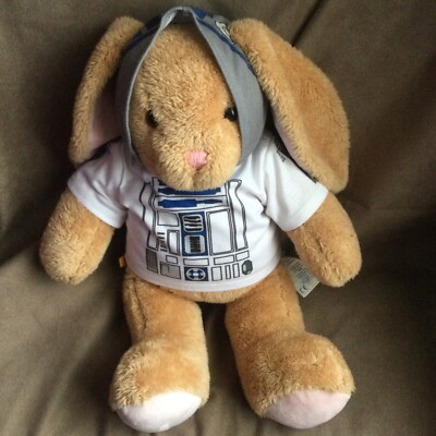 Build a Bear Hase in Star Wars R2-D2 Kostüm Shirt