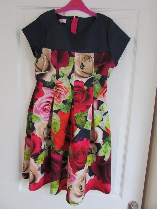 Ted Baker girls 12 years scuba floral flower roses party occasion