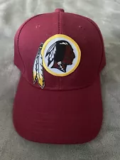 Vintage Throwback Washington Redskins Embroidered Logo Adjustable Cap / Hat NEW