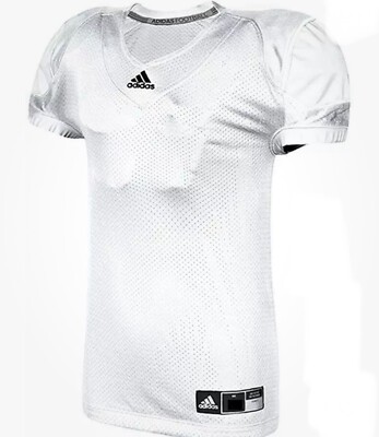 Adidas Youth Climalite Football Practice T Shirt White XL New