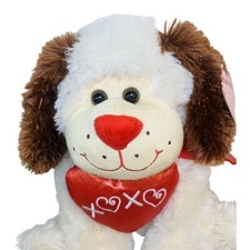 Plush Pals Floppy Ear Puppy Dog Stuffed Animal 17" Soft Toy Lovey Valentine Gift