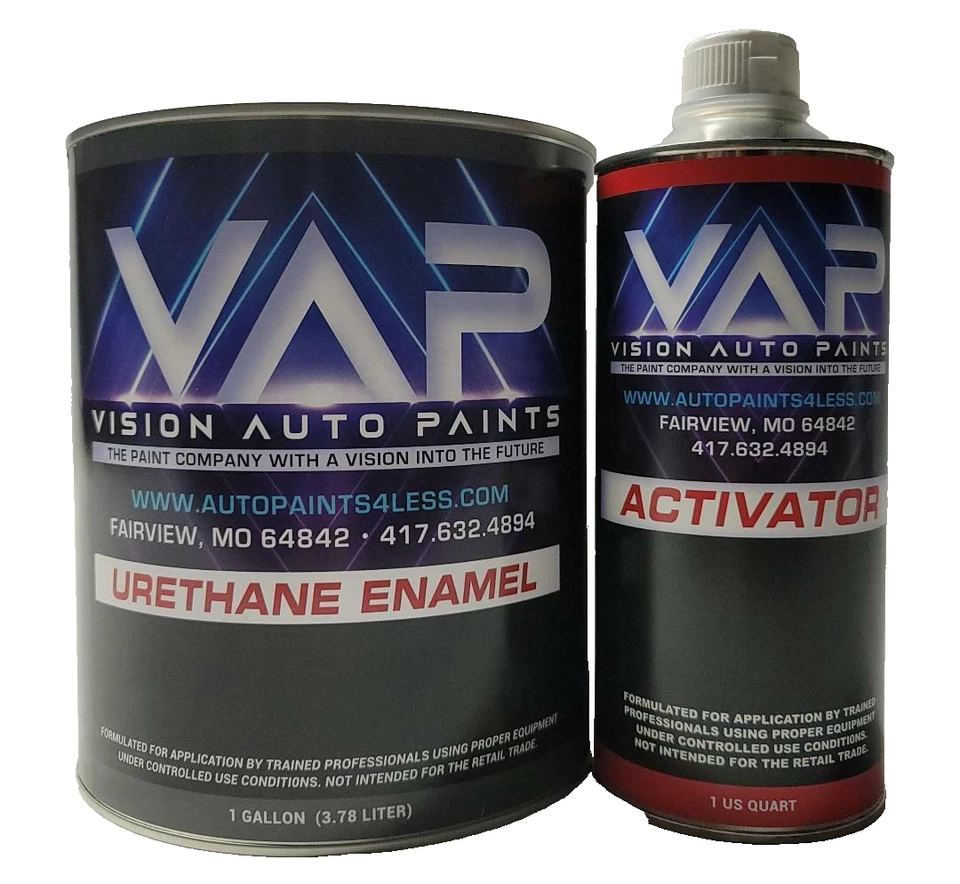 # POL - 1311 Kit de galones de pintura esmaltada de uretano blanco brillante puro de una sola etapa Foto 2 de 4