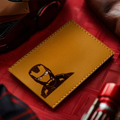 Hero ID Wallet For Men And Woman Stylish Superhero Design Multiple Card Slots