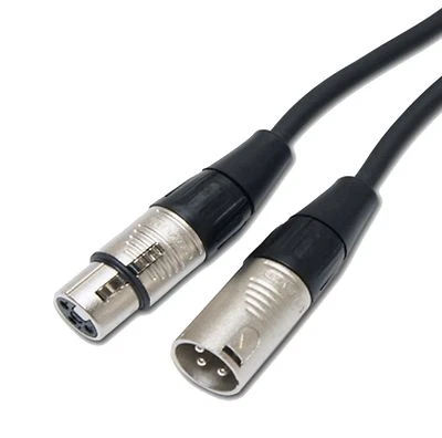 Rean Neutrik Powered/Active Speaker Cable. XLR Lead Male to Female. TRS Balanced