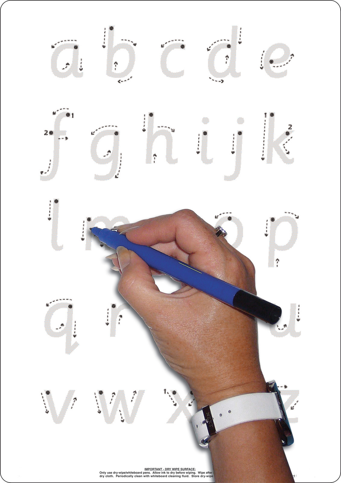 Childrens Educational Kids Early Learning Double Sided Whiteboards +Dry