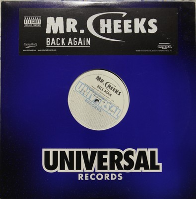 DISCO 33 GIRI     MR. CHEEKS - BACK AGAIN
