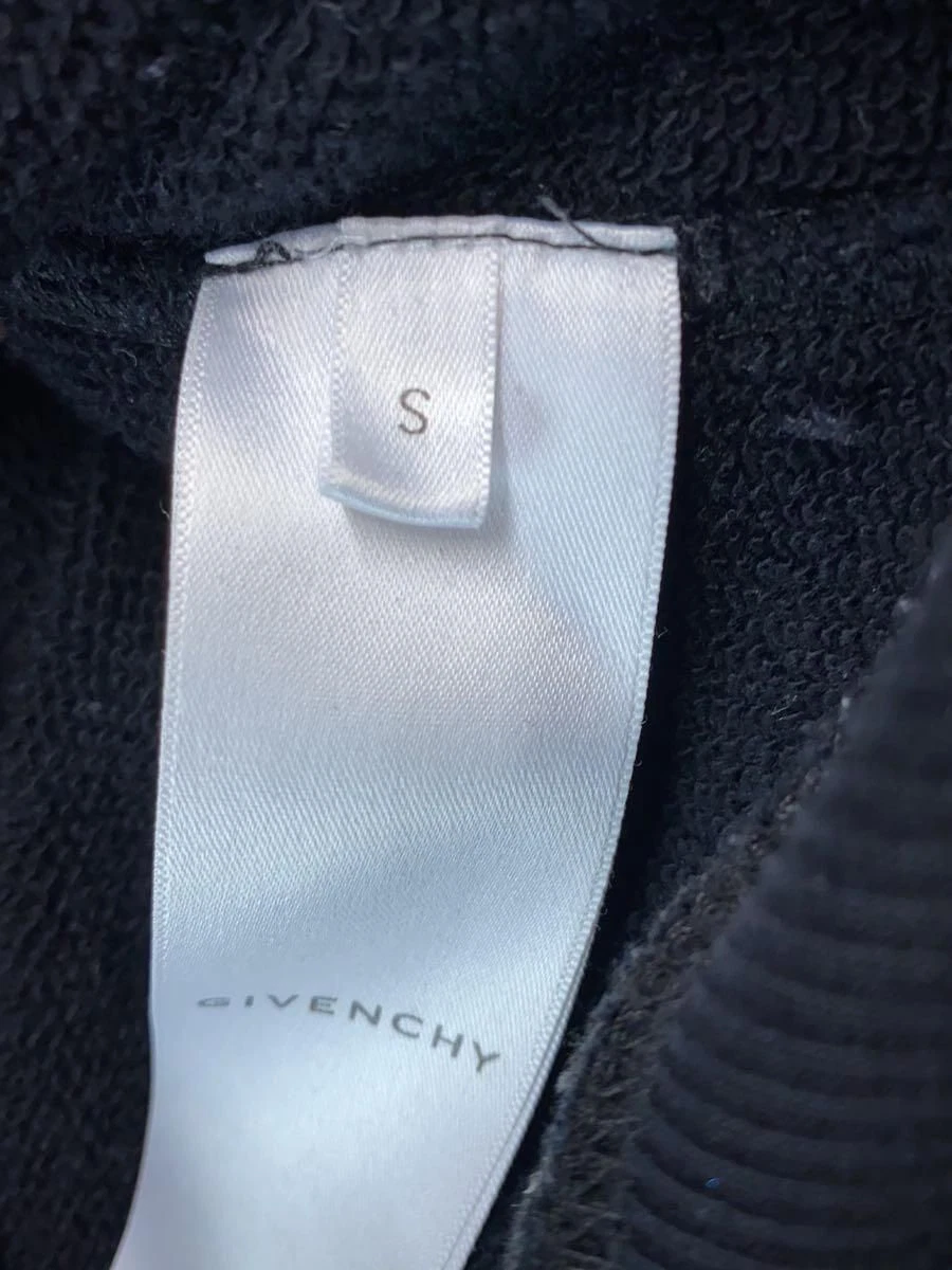 GIVENCHY Felpa con Cappuccio 22SS 4G Ricamo S Cotone Nero BMJ0CQ3Y6V Usata