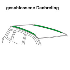 ACE-2 Relingträger Dachträger Kompatibel Mit Hyundai I30 2 (GD) Tourer 2012-2016 | Grau Aluminium 2 Stangen Auto Gepäckträger