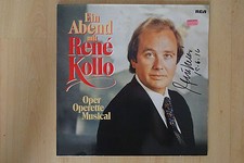 Rene Kollo Autogramm signed LP-Cover "Ein Abend Mit Rene Kollo" Vinyl