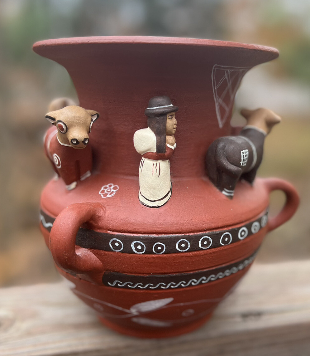 工芸品 Peruvian Quenua harvest pottery Peruvian Quenua harvest pottery