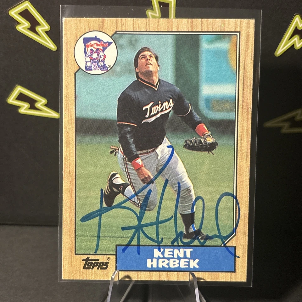 Archives Postemporada 2017 edición exclusiva Kent Hrbek/32 automático Foto 2 de 3