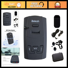 Laser Radar Detector for Cars - City/Highway Mode, Voice Alert, Long Range, Easy