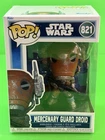 Funko Pop! Star Wars The Mandalorian And Grogu #821 Mercenary Guard Droid New!!!