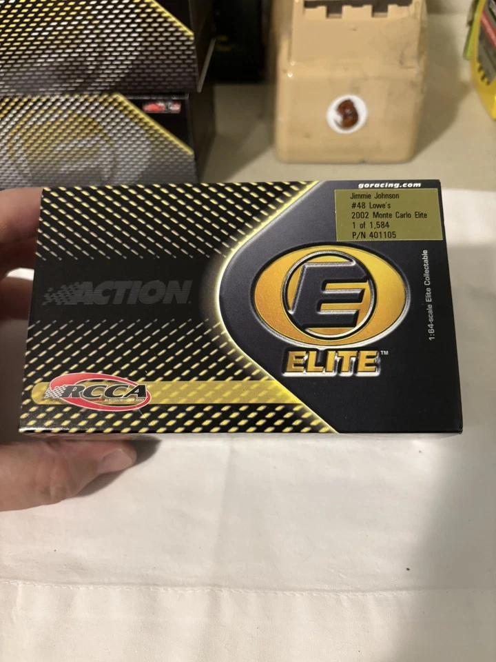 02 RCCA Elite Nascar Lowe’s Jimmy Johnson #48 1/64 Diecast Car LE 1/1584 Rookie - Image 2 of 4