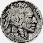 1917-D  Buffalo Nickel 5c in Good G+ * Original Surfaces * 1917D