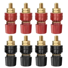 Remote Battery Terminals，8Pack 6mm 1/4" Stud Premium Remote Battery Power Jun...