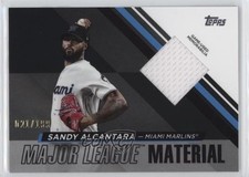 2024 Topps Series 1 Major League Material Black /199 Sandy Alcantara #MLM-SA 6k2