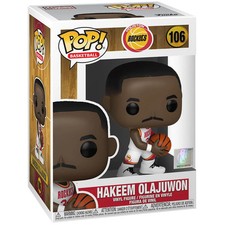 Funko Pop NBA: Legends Hakeem Olajuwon (Rockets Home) 106 Vinyl Figure